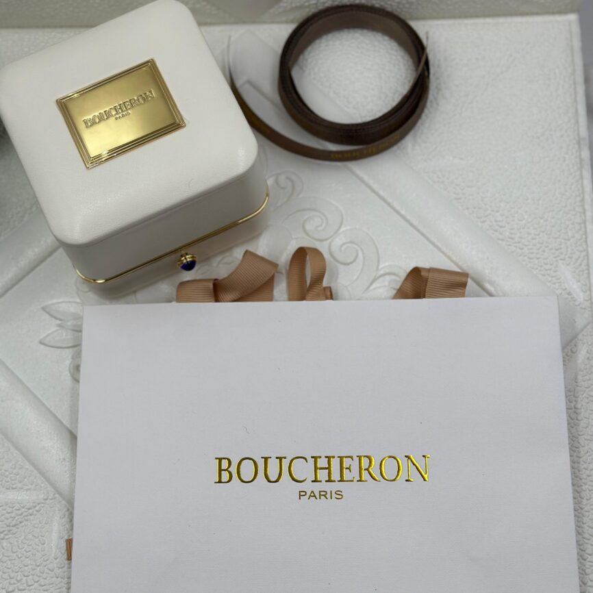 Boucheron Signature Presentation Box and Luxury Packaging Suite