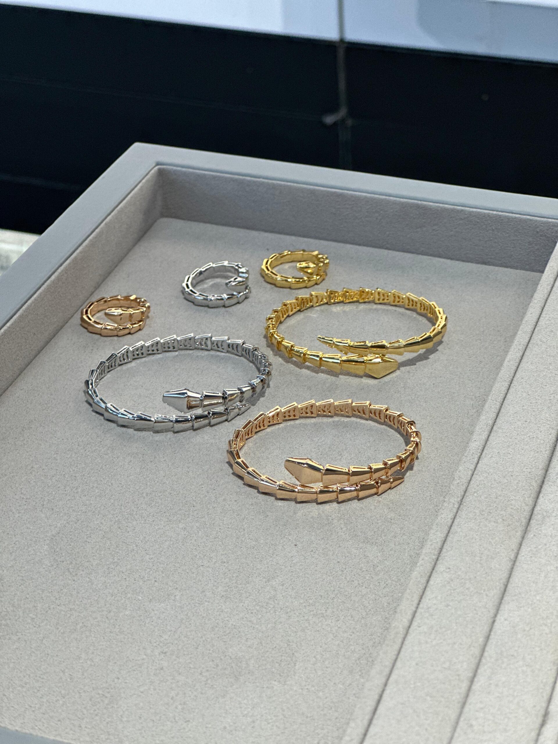 Bvlgari Serpenti Viper 18K Gold and Platinum Collection