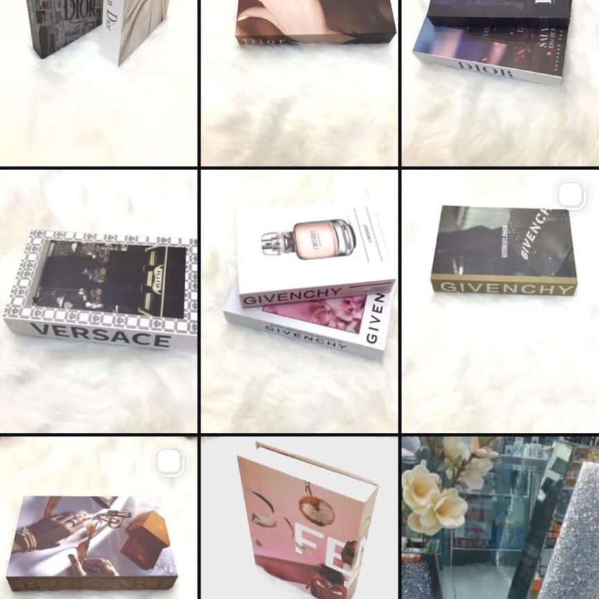 Luxe Couture-Inspired Decorative Tabletop Book Collection