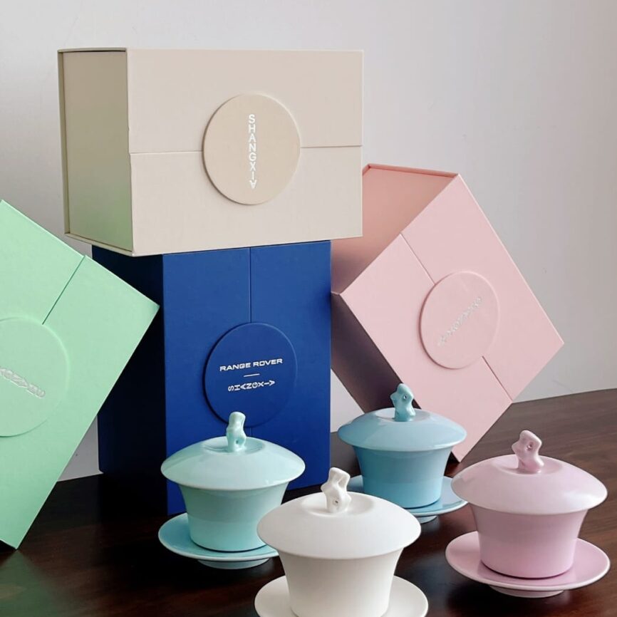 Shangx-i Bespoke Ceramic Gaiwan Tea Set