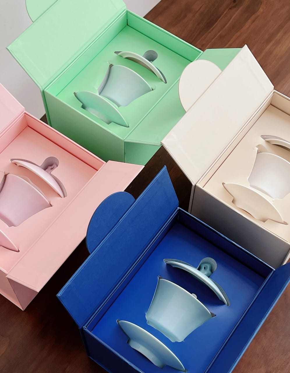 Artisanal Pastel Ceramic Tea Infusion Set