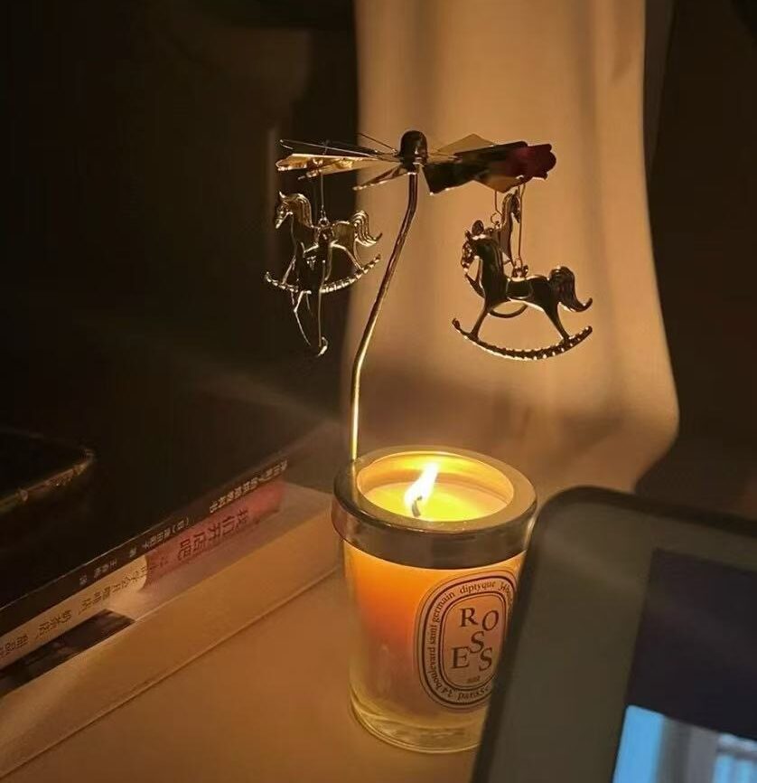 Celestial Carousel Rotating Candle Spinner