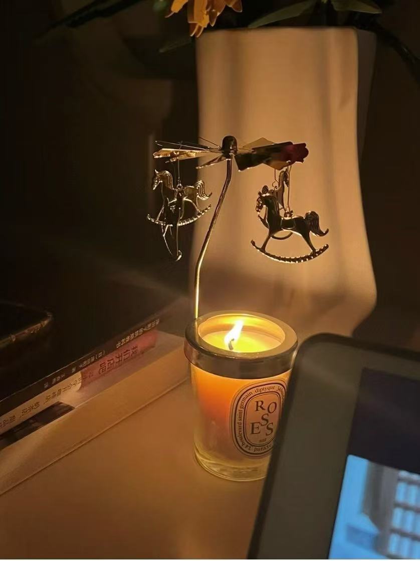 Celestial Carousel Rotating Candle Spinner