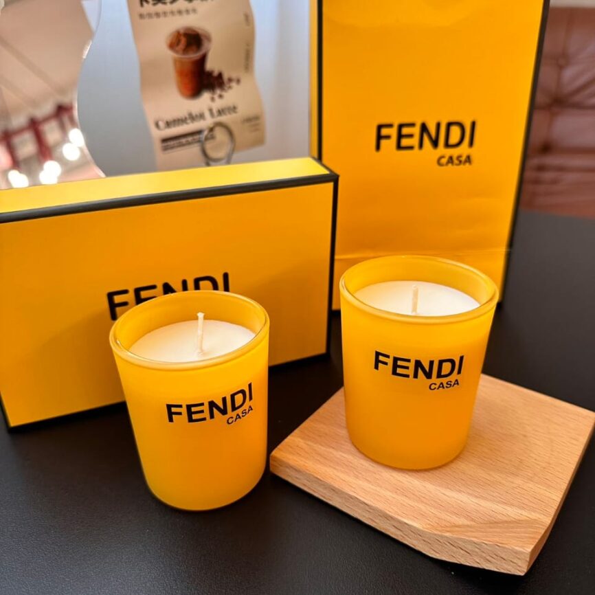 Fendi Casa Signature Scented Votive Candle Set