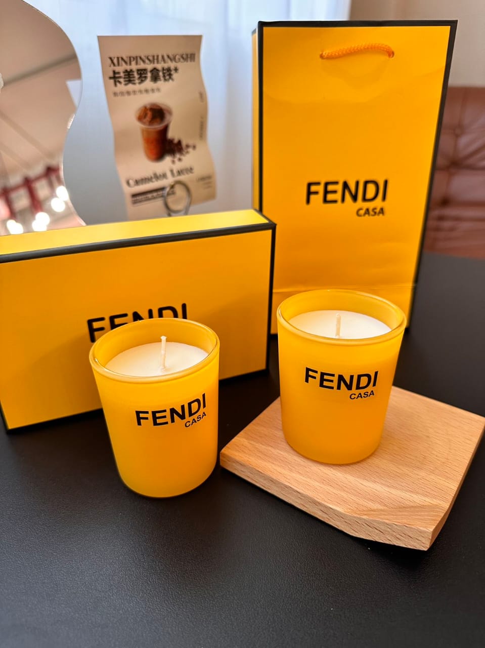 Fendi Casa Signature Scented Votive Candle Set