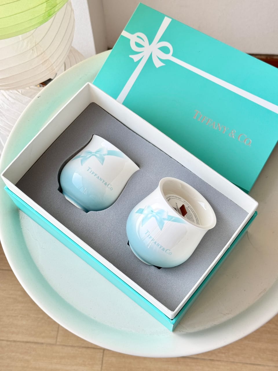 Tiffany & Co. Signature Blue Bow Porcelain Gift Set