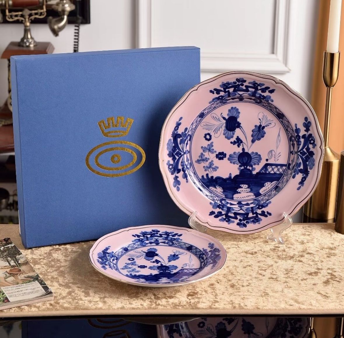 Heirloom Chinoiserie Porcelain Dinnerware Collection