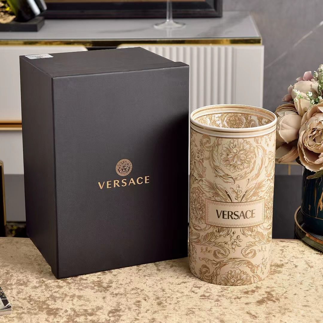 Versace Heritage Barocco Luxury Cutlery Caddy & Flatware Set