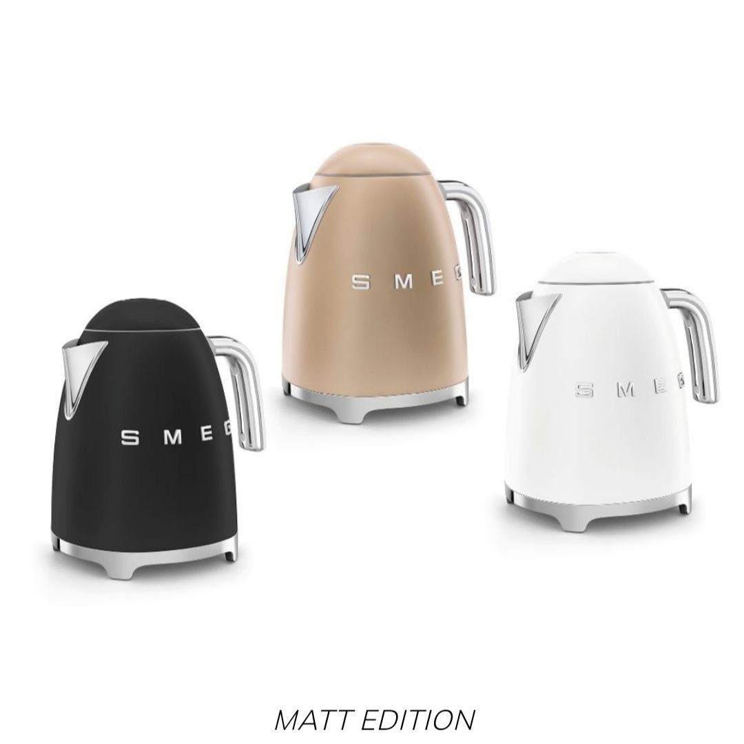 Smeg Retro Matte Edition Electric Kettle Set