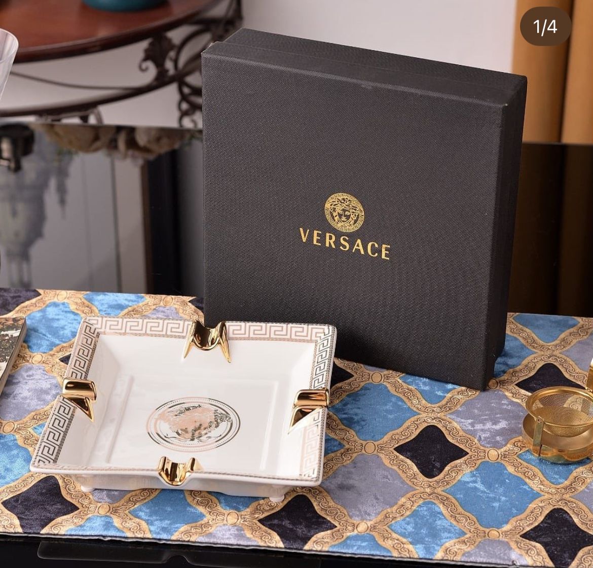 Versace Medusa Heritage Luxury Ceramic Tray and Presentation Box