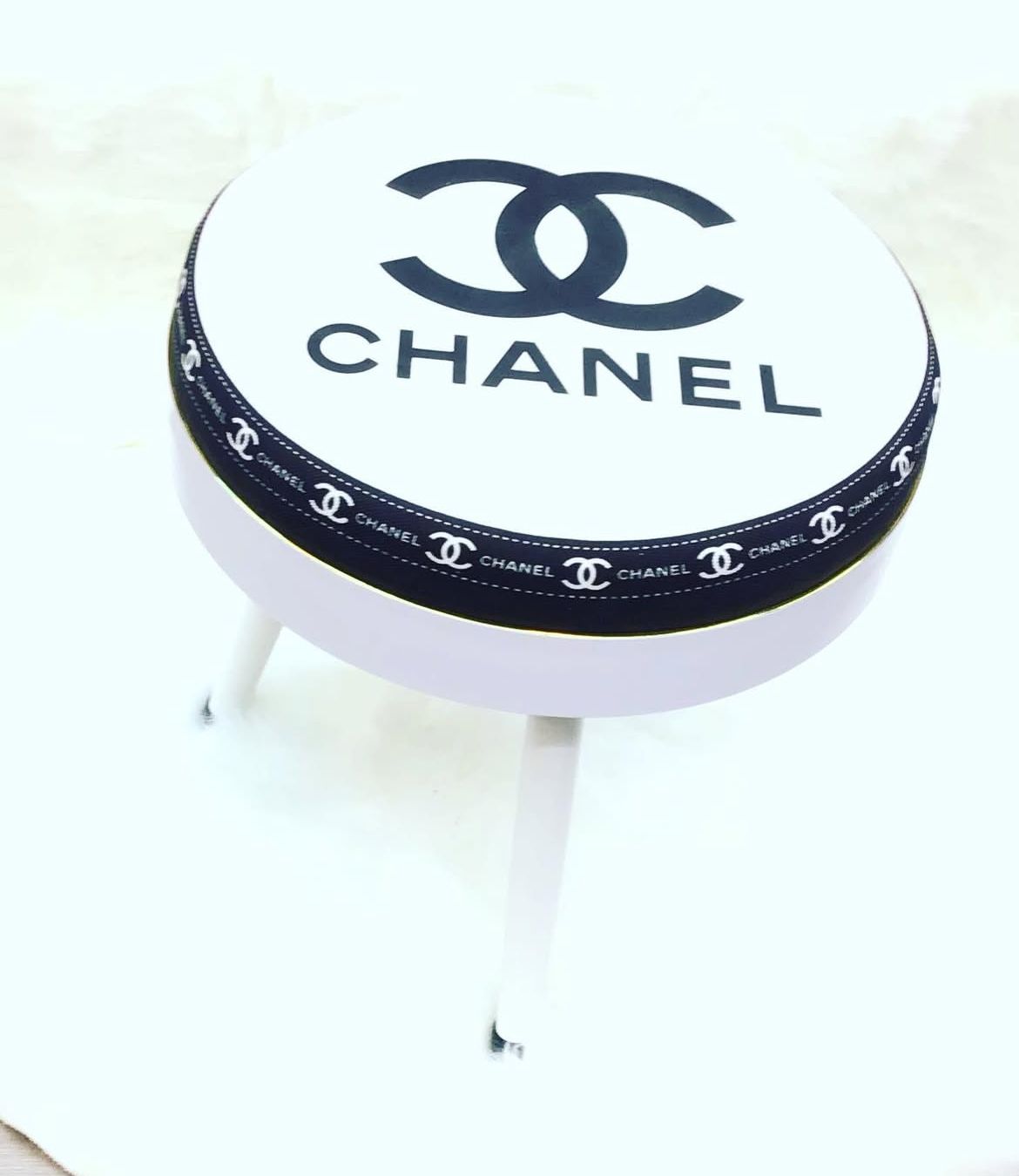 Maison Chanel Designer Vanity Stool