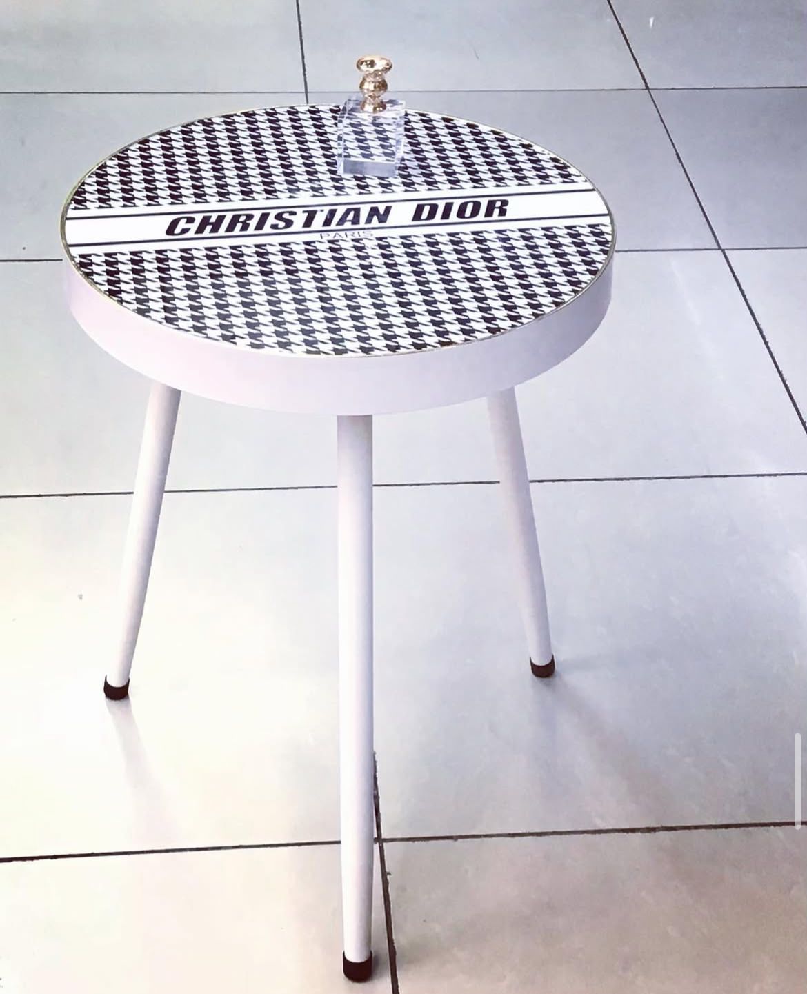 Christian Dior Haute Couture Round Accent Table