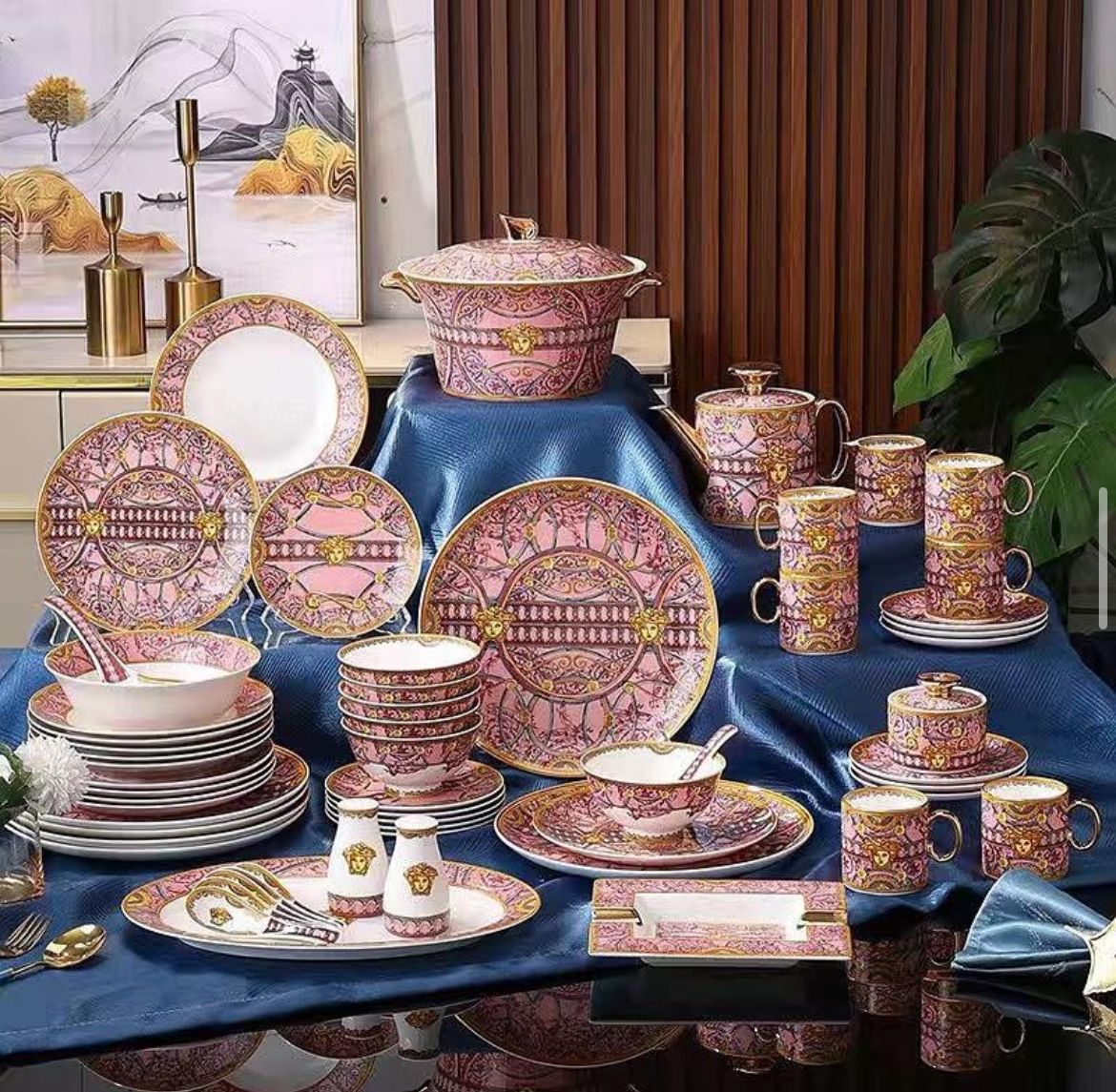 The Versailles Imperial Gold-Accented Artisanal Cutlery Collection