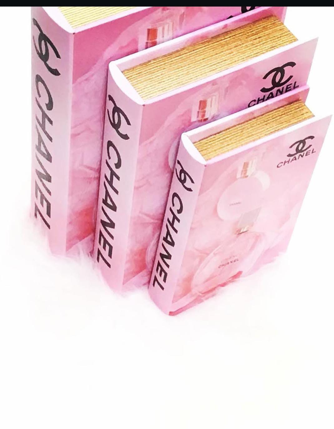 Haute Couture Designer Decorative Book Box Set