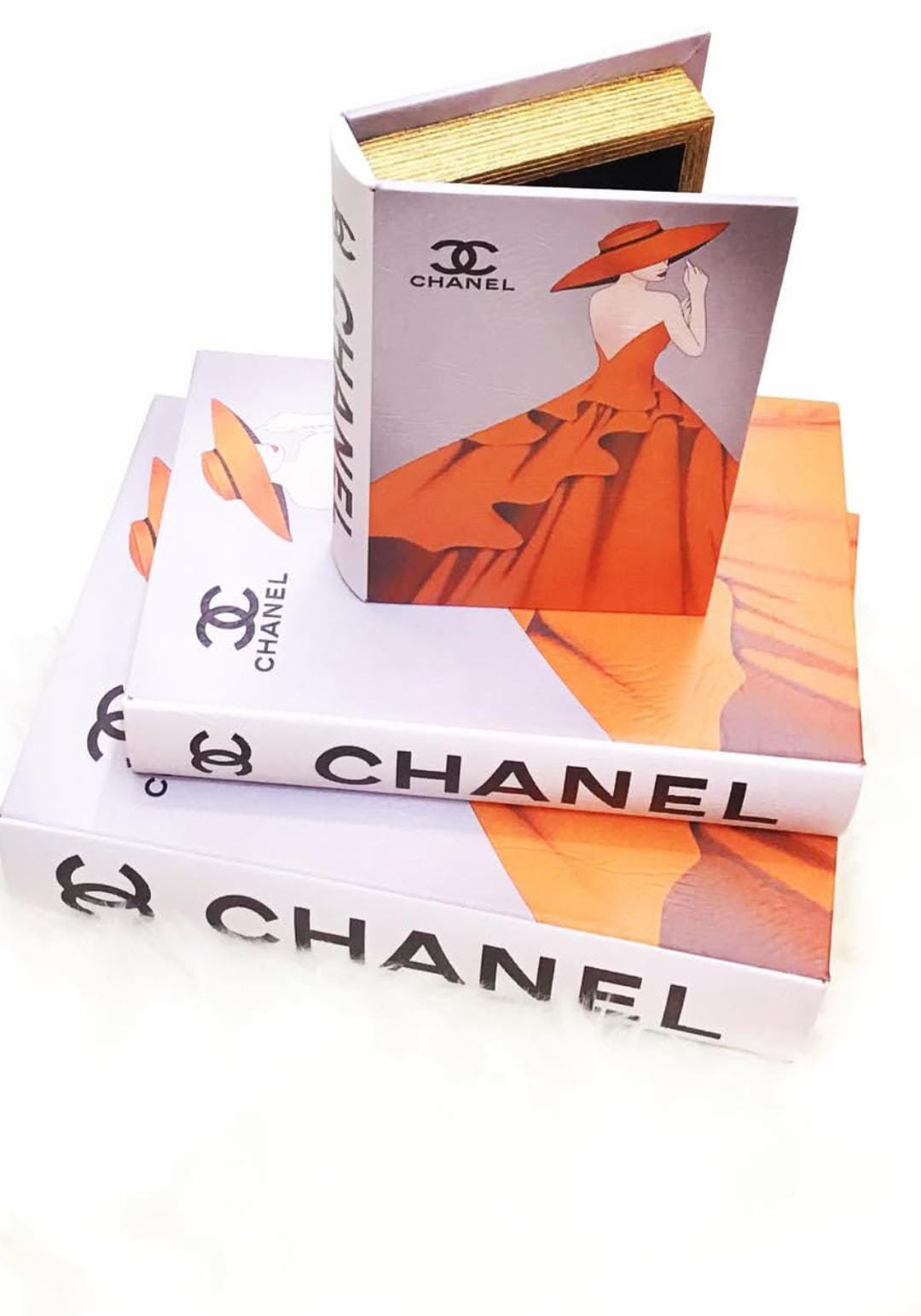 Maison Chanel Haute Couture Decorative Book Set