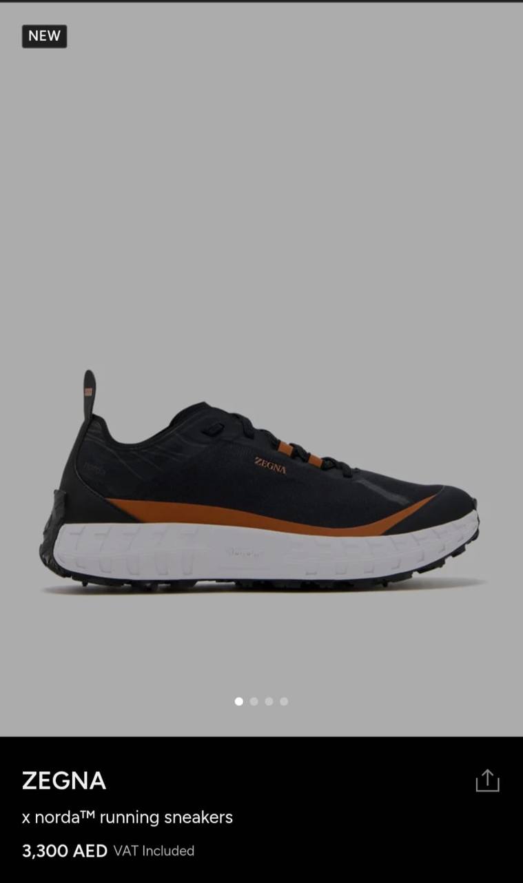 ZEGNA x norda™ Technical Trail Running Sneakers
