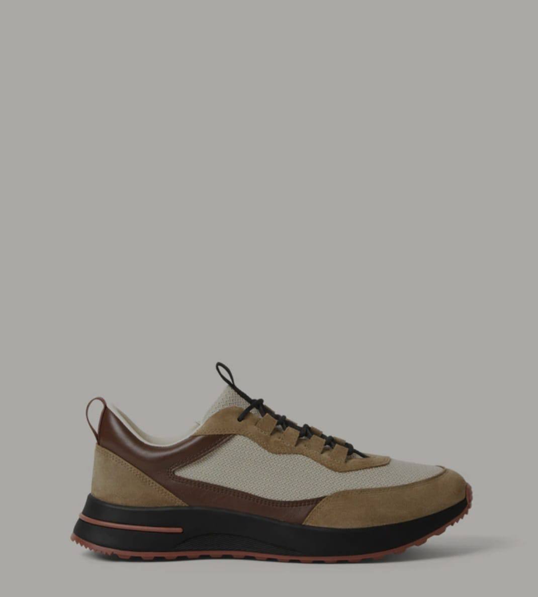 Loro Piana-Inspired Suede and Canvas Technical Runner