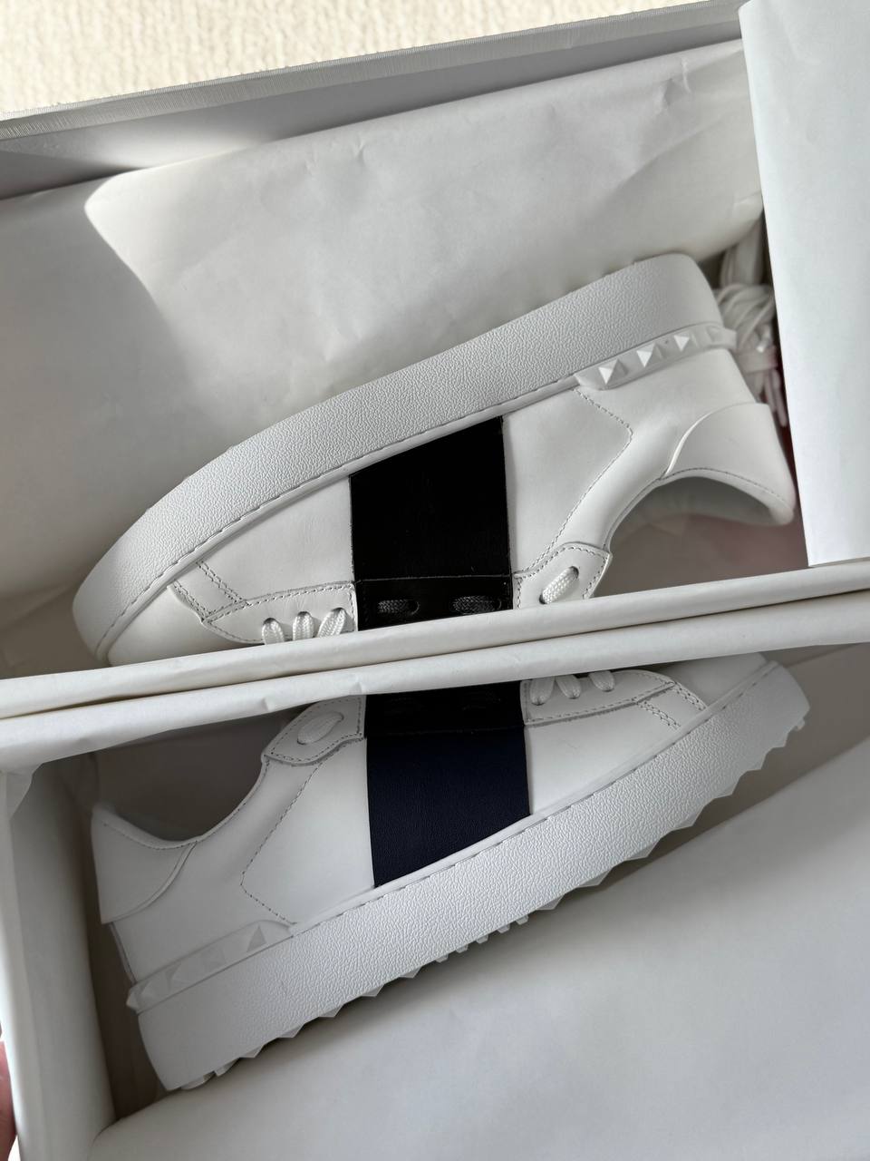 Valentino Garavani Open VLTN Calfskin Sneakers